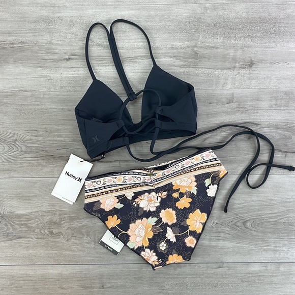 ☀️HURLEY☀️RIP CURL☀️ ADJUSTABLE SURF TOP Surf Gypsy Full Coverage Bikini - Picture 9 of 16